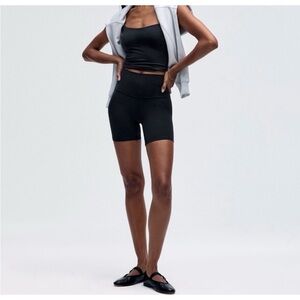 LULULEMON High-Waist Black Women's Bike Shorts Size 6